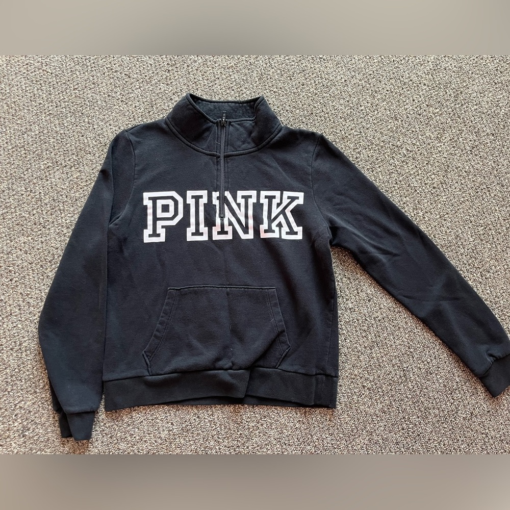 PINK Victoria's Secret Charcoal Hoodie